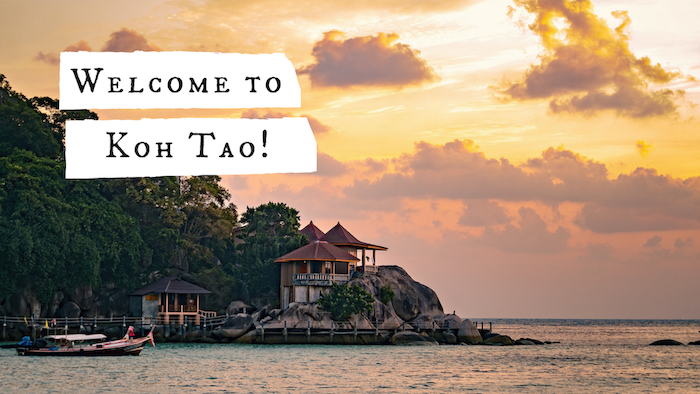 Sunset on Koh Tao, Thailand